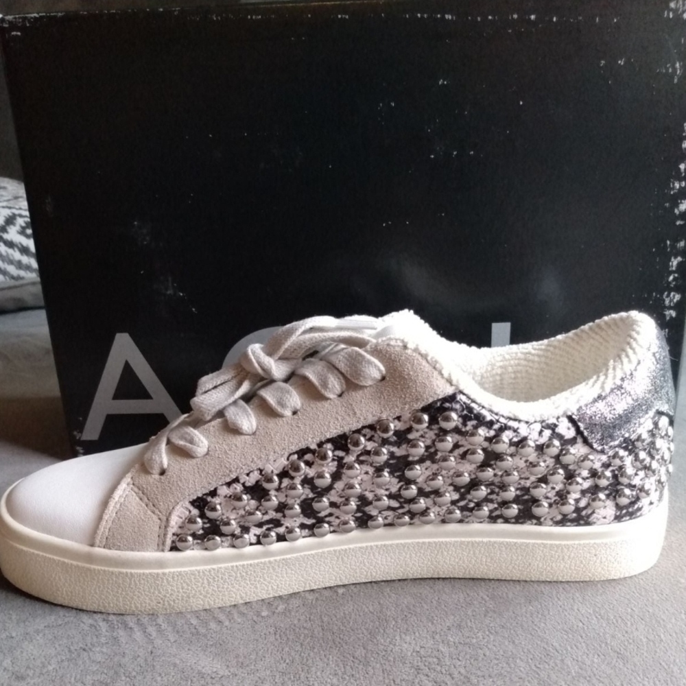 Ash Women's Sequin Sneakers - Silver